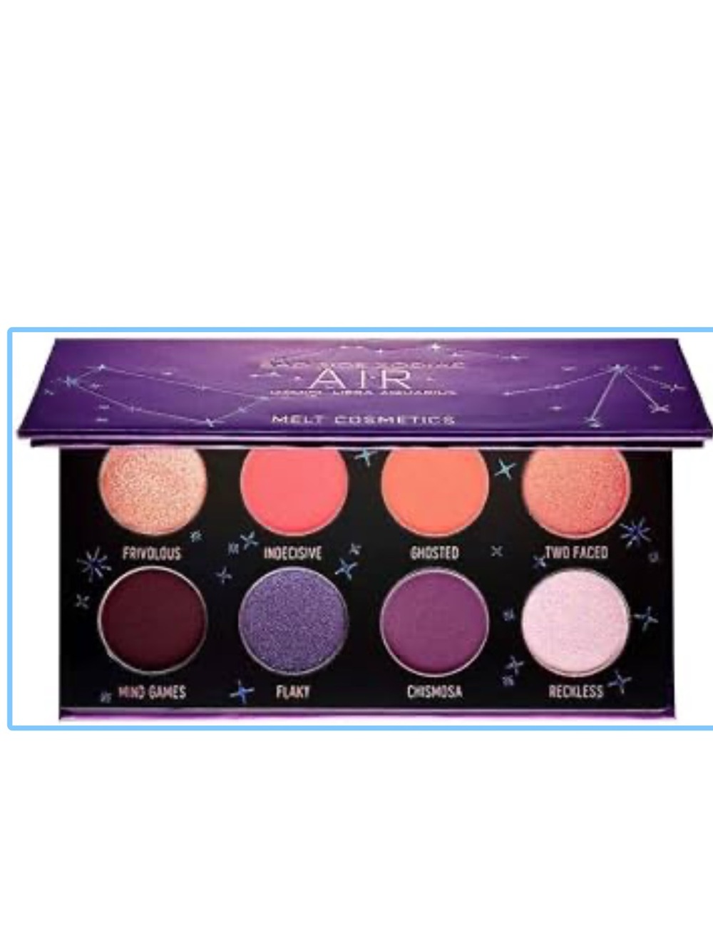 Melt Cosmetics Bad Side Zodiac AIR Eyeshadow Palette Limited Edition - NIB